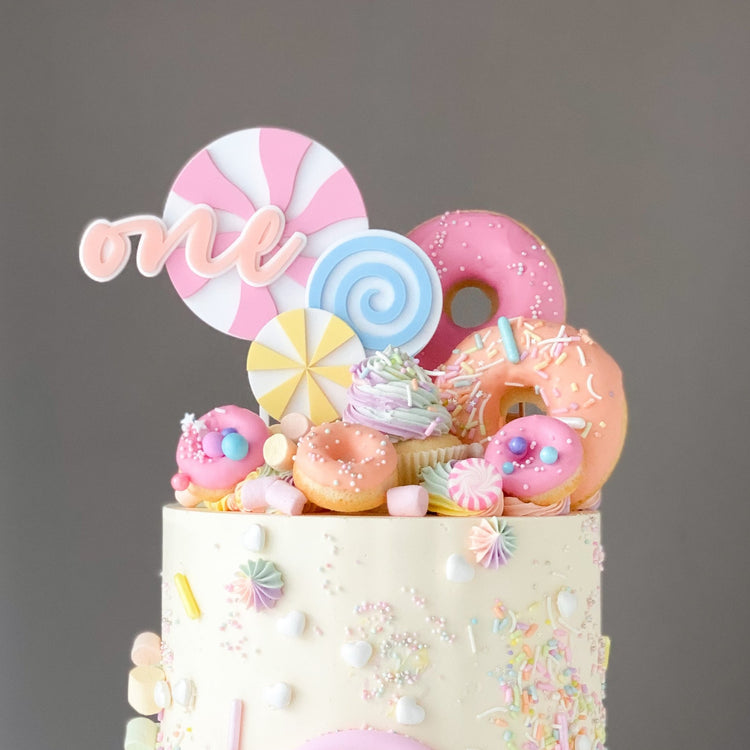 Candy Land Cake Topper