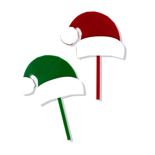 Santa Hat Cake Topper